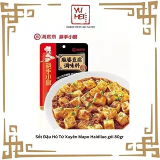 Sốt Đậu Hủ Tứ Xuyên Mapo Haidilao gói 80gr Cao Cấp