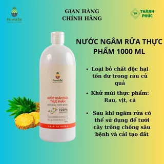 Nước ngâm rửa thực phẩm Fuwa3e organic 1L