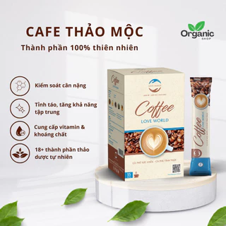 Cafe Loveworld ( Cải thiện vóc dáng, đẹp da, cung cấp dinh dưỡng)