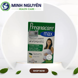 Hàng nhập khẩu Pregnacare max bổ sung vitamin dành cho phụ nữ mang thai và sau sinh