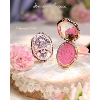 (Sẵn) Phấn Má Hồng Flower Knows Strawberry Rococo 5g