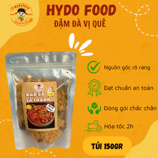 Khô gà lá Chanh HydoFood - Túi 150gr