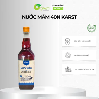 Nước mắm 40 độ đạm Karst 520ml Từ nước cốt nhĩ cá cơm Phú Quốc