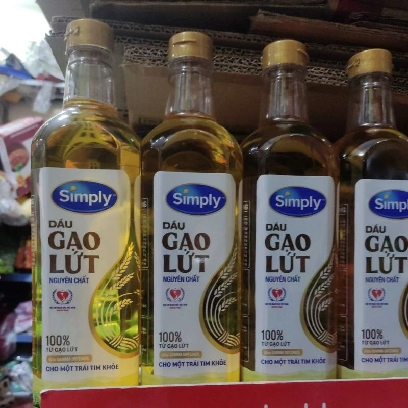 Dầu Gạo  Lứt Simply 1L