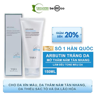 Sữa rửa mặt làm trắng da YAKA Melasma Whitening Foam Cleanser