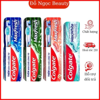 Kem đánh răng Colgate Maxfresh 225g Tặng bàn chải lông tơ - free ship