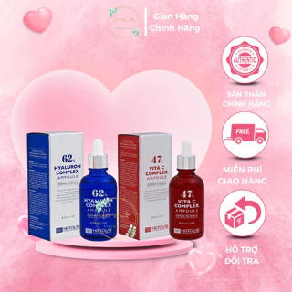 Tinh Chất Histolab 62% và Vita C 47%- Cấp Ẩm, Phục Hồi, Dưỡng Trắng Da 50ML