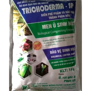 Men vi sinh nấm TRICHODERMA dùng ủ phân và xử lý đất