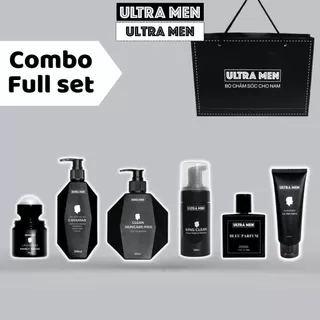 Quà Tặng bạn trai cai cấp , Combo nam giới Ultra Men đầy đủ 6 món