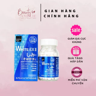 Viên uống Skin White EX ll 270 trắng da, mờ thâm nám Nhật Bản amelie beauty