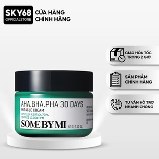 Kem Dưỡng Giảm Mụn Some By Mi AHABHAPHA 30 Days Miracle Cream (50ml)