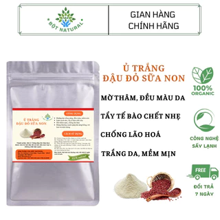 Bột Ủ Trắng Đậu Đỏ Sữa Non 200Gr - Giúp Dưỡng Trắng, Cấp Ẩm, Làm Sạch Sâu Cho Body và Mặt