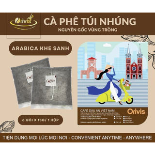 [ORIVIS] Cà Phê Cold Brew Túi Nhúng Arabica Khe Sanh 100% Nguyên Chất