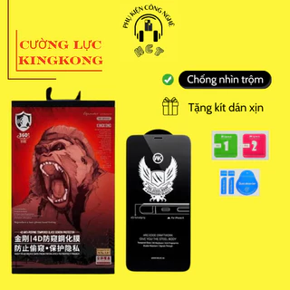 Cường lực KingKong WK 4D chống nhìn trộm cho iphone 14 pro max 13 pro max 12 pro max 11 pro max xs