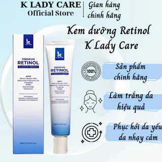 Kem Dưỡng Retinol 0.5% K Lady Care 30ml Hàn Quốc Giảm mụn, Giữ Ẩm, Kiềm Dầu Giúp Da Căng Bóng - PHK