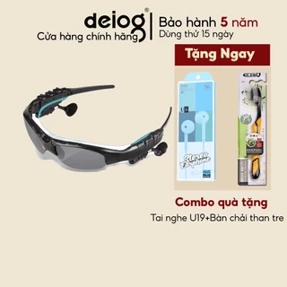 Mắt kính bluetooth kiêm tai nghe nhạc 4.0 Smart Glass đàm thoại tặng kèm hộp đựng cao cấp