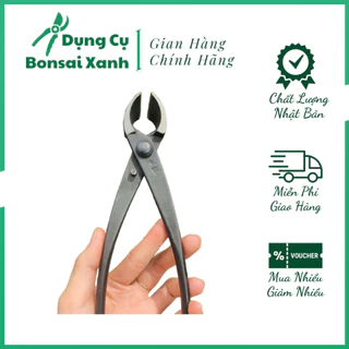 Kìm cạp Tròn thép Trắng nguyên khối chuyên dùng cắt sẹo cây cảnh, bonsai, cây cảnh