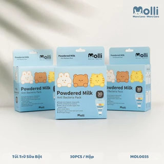 Túi Trữ Sữa Bột Molli - Đựng được tất cả thực phẩm dưới dạng bột