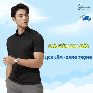 Áo thun nam POLO trơn vải cá sấu cotton 4 chiều co dãn cao cấp cực kỳ sang trọng lịch lãm