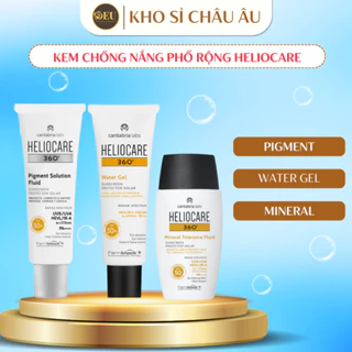 Kem Chống Nắng Cao Cấp Heliocare SPF50 PA++++ Pigment /Water Gel/ Mineral/A-R Emulsion 50ml