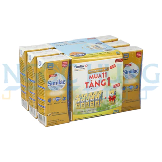 12 hộp sữa nước Abbott Similac HMO 180ml ( 3 lốc )