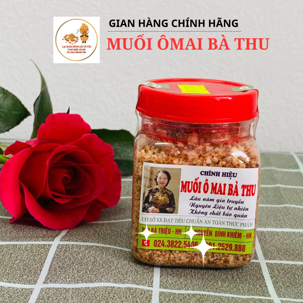 150g Chính hiệu 100% MUỐI ÔMAI BÀ THU, chấm hoa quả siêu ngon, đặc sản Hà Nội