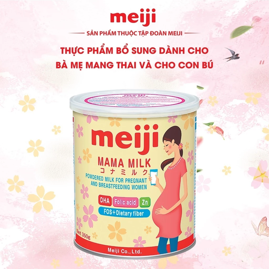 Sữa bột Meiji Mama Lon 350g Dành cho mẹ bầu