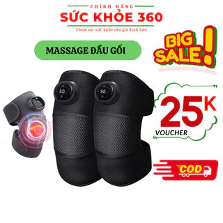 Máy Massage Đầu Gối Không Dây Cao Cấp KS-6916 - Đai Massage Khớp Gối Khớp Vai Khuỷu Tay 3 trong 1 Tiện Lợi