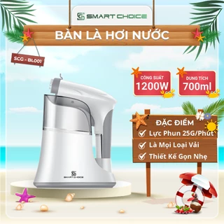 Bàn Ủi Hơi Nước Cầm Tay Smartchoice SCG-BL001 Bàn Là Hơi Nước Cầm Tay 1200W Dung Tích 700ml Cao Cấp