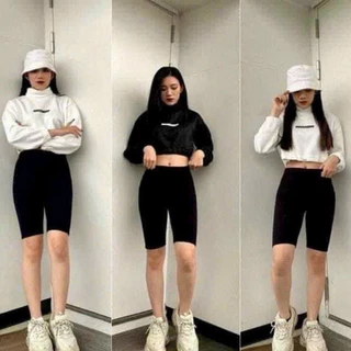 Quần Legging Đùi,Lửng Ngố, Dài, Nâng Mông Cạp Cao Siêu Hot Siêu Co Giãn Loại 1 Big Size Đến 100kg  hot trend