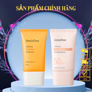 Kem chống nắng lâu trôi làm sáng da innisfree Intensive Triple Care Sunscreen SPF50+  - HTM Beauty