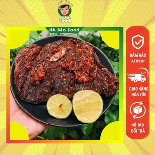 Khô bò miếng vị cay Tứ Xuyên 500g - Hà Béo Food