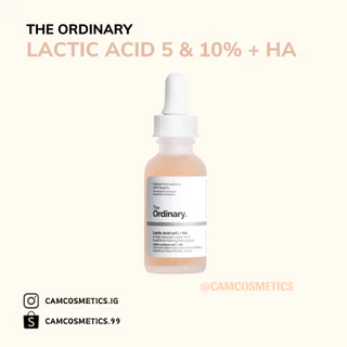 Tinh chất tẩy da chết hỗ trợ trắng da và mờ thâm The Ordinary Lactic Acid + HA 30ml