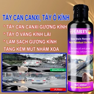 Tẩy Ố Kính Ô tô - Tẩy Cặn Canxi - Làm Sạch Kính Xe Bị Ố Mốc, Mờ Đục - Làm Sạch kính Xe Giúp Tăng Tầm Nhìn - DTM SALE