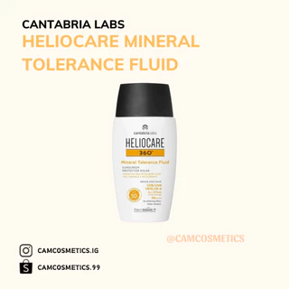 Kem chống nắng phổ rộng dành cho da nhạy cảm, thiếu ẩm Heliocare Mineral Tolerance SPF50+ 50ML