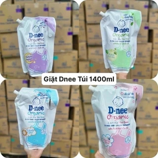 Nước giặt dnee 1400ml giặt xả quần áo cho em bé