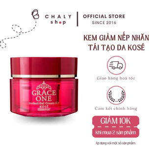 Kem chống lão hoá tái tạo da tuổi trung niên Kose Grace One Perfect Gel Cream Repair GelEX 100g Nhật