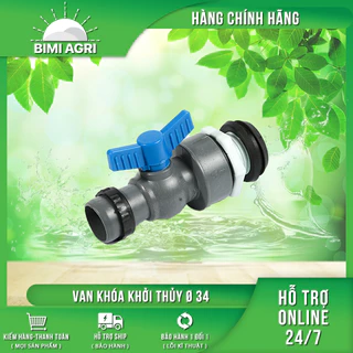 VAN KHÓA KHỞI THỦY PHI 34 KÈM RON CAO SU -HÀNG NHẬP KHẨU