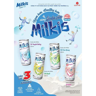 Nước Uống Soda Milkis Lotte Hàn Quốc