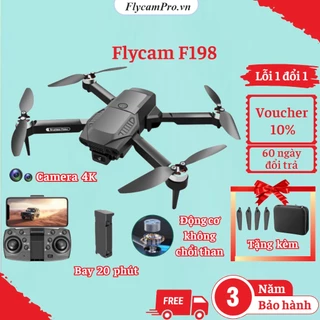 Flycam F198, Máy bay điều khiển từ xa camera kép 4k, Động cơ không chổi than