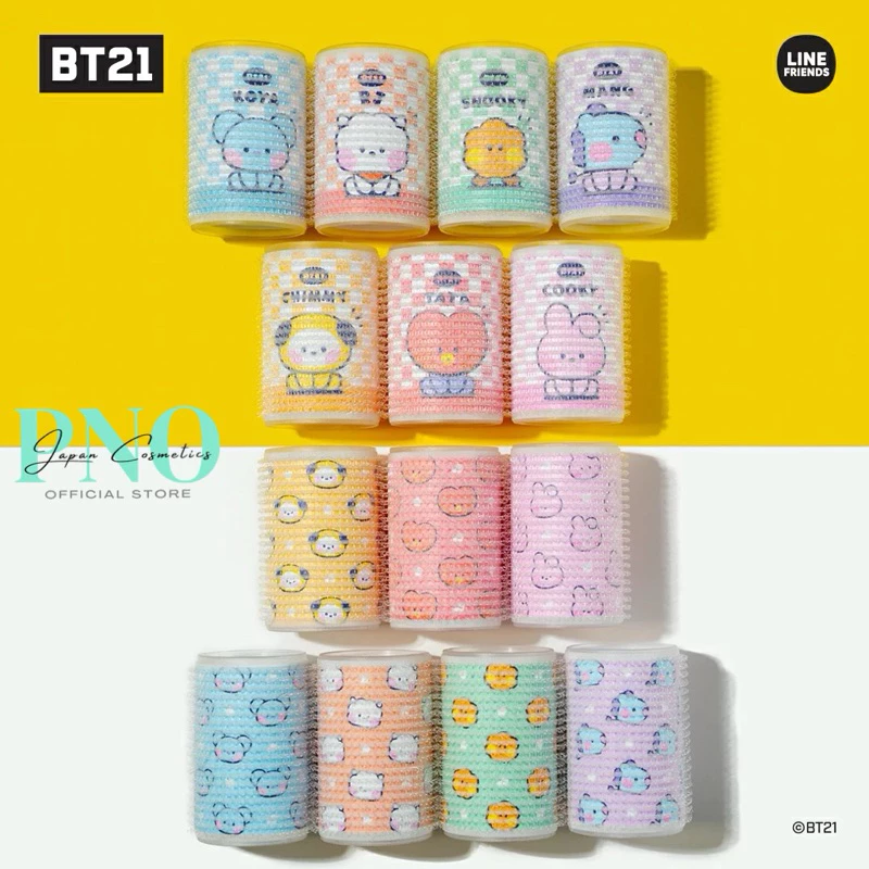 Lô cuốn tóc BT21 xinh xắn - set 2 cái