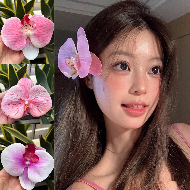 🧚🏻‍♀️Ganten🧚🏻‍♀️KẸP TÓC HOA LAN HỒ ĐIỆP 🌸KẸP TÓC HOT TREND ĐI BIỂN CHỤP ẢNH SIÊU XINH 2024