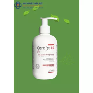 [Chính Hãng] Kem dưỡng ẩm sâu, giảm ngứa dành cho da khô, viêm da cơ địa, da chàm hóa XEROLYS 10