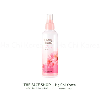 Xịt Dưỡng Tóc Cherry Blossom Clear Hair Mist TheFaceShop (200ml)