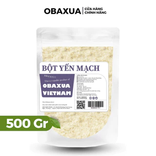 Bột Yến Mạch đắp mặt OBAXUA nguyên chất 500g