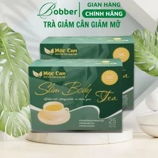 Trà giảm cân Slim Body Mộc Can giảm mỡ, thon gọn, giảm cân nhanh chóng, giảm cân cấp tốc hộp 25 túi lọc