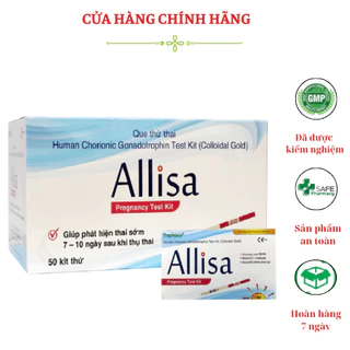 Que Thử Thai Allisa Traphaco - Bản To 4mm Đạt Chuẩn Châu Âu - Nhanh Chóng Chính Xác