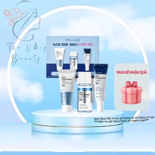 [AUTH] BE79 - Set dưỡng da Wellage mini 3 sản phẩm SRM, Serum HA, Kem dưỡng HA (Fullbox) - NANGBE