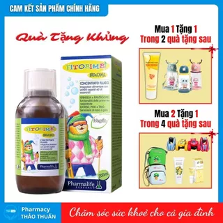 Fitobimbi Broncamil - Hỗ trợ giảm ho đờm, ho do lạnh, viêm họng, viêm phế quản (Chính Hãng)