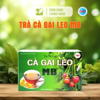 Trà Cà Gai Leo MB Hỗ Trợ Giải Độc Gan, Hỗ Trợ Bảo Vệ Và Tăng Cường Chức Năng Gan, Hộp 30 Túi Lọc - VD1